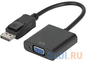 Переходник DisplayPort VGA 0.3м KS-is KS-454 круглый черный