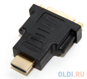 Переходник HDMI- DVI-D 5bites позолоченные контакты DH1807G