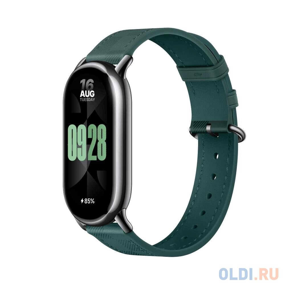 Ремешок для смарт-часов Xiaomi Smart Band 8 Checkered Strap Green - Астана