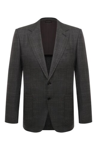 Пиджак из шерсти и шелка Tom Ford