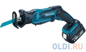 Пила саб аккумуляторная MAKITA DJR185RME 18В 2х4АчLi-ion 0-3000ходм ход-13мм рез-50мм 1.5кг