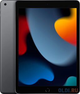 Планшет Apple iPad 10.2 2021 256Gb Wi-Fi Space Gray Серый космос A2602 MK2N3ZP/A