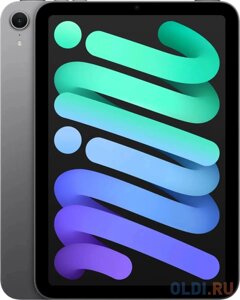 Планшет Apple iPad mini 2024 A2993 A17 Pro 6С RAM8Gb ROM128Gb 8.3 IPS 2266x1488 iOS серый космос 12Mpix 12Mpix BT WiFi 10hr