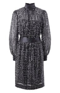 Платье с отделкой пайетками Dolce & Gabbana