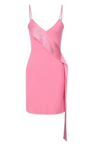 Платье с отделкой стразами Blumarine