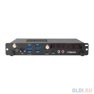 Платформа системного блока с цпу giada PC611-1115G4, intel core i3-1115G4, SOC intel UHD graphics,1*hdmi 4K hdmi2.0 (JAE),2*SO-DIMM DDR4 3200mhz,1 *