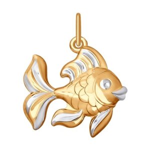 Подвеска «Рыбка» SOKOLOV из золота