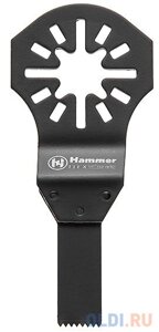 Полотно пильное для МФИ Hammer Flex 220-013 MF-AC 013 погружное ступенчатое, BiM, 10мм, дерево/мет