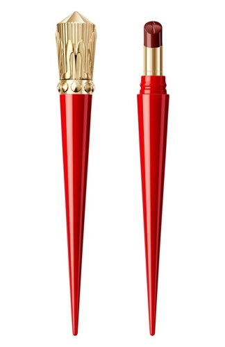 Помада-блеск для губ Rouge Stiletto Glossy Shine, оттенок Cacao Temple 447S (2g) Christian Louboutin