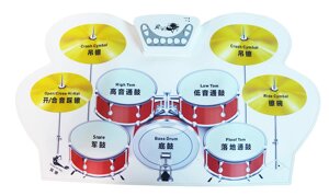 Портативная барабанная установка Xiaomi Usb Midi Roll Up Drum Kit W1008M