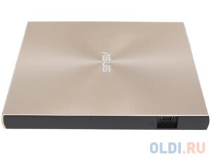 Привод DVD-RW Asus SDRW-08U9M-U золотистый USB slim ultra slim M-Disk Mac внешний RTL