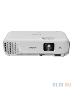 Проектор Epson EB-E01 white (LCD, 1024 x768, 3300Lm, 15000:1, 2.4 kg) (V11H971040)