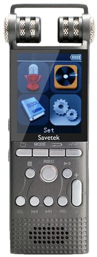 Профессиональный цифровой диктофон Savetek GS-R06 32GB