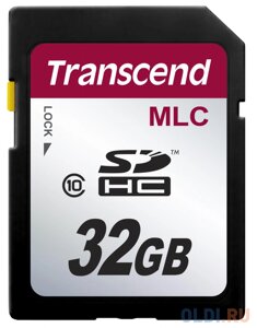 Промышленная карта памяти SDHC Transcend 10M, 32 Гб Class 10 MLC, темп. режим от -25? до +85?