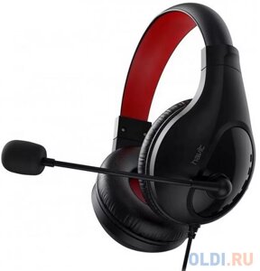 Проводные наушники Havit Wired headphone HV-H2116D Black+Red