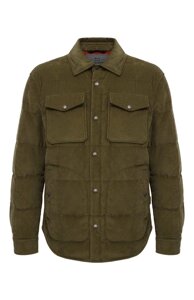 Пуховая куртка из вельвета Woolrich