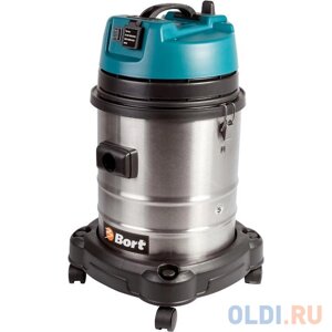 Пылесос для сухой и влажной уборки Bort BSS-1440-Pro 1400Вт, всасывание 280Вт, функции: автоотключение, сбор жидкости