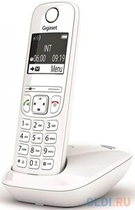 Р/телефон dect gigaset AS690 RUS SYS белый аон