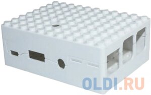 RA181 корпус ACD white ABS plastic building block case for raspberry pi 3 B/B+cbpiblox-WHT) (494279)