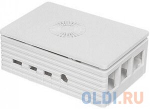 RA595 Корпус ACD White Injection Molding Case Supporting 3007 Fans for Raspberry 4B