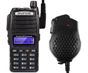 Рация с тангентой Baofeng UV-82 Shoulder Speaker