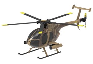 Радиоуправляемый вертолет RC ERA C189 MD500 Gyro Stabilized Helicopter Military camouflage