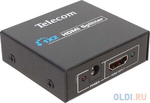 Разветвитель HDMI 1=2 Telecom TTS5010, каскадируемый , 1.4v+3D