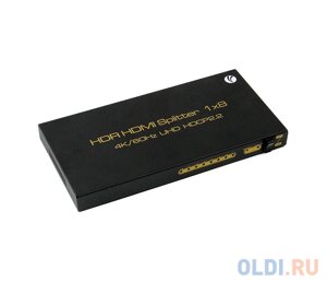 Разветвитель HDMI spliitter 1=8 2.0v, 4K/60hz, VCOM DD428