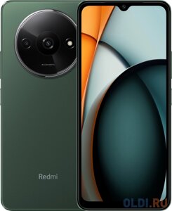 Redmi A3 forest green (23129RN51X), 17,20 см (6.78) 20:9 1600 x 720, 4x2.2ггц + 4x1.8ггц, 8 core, 3GB RAM, 64GB, 8 мп + QVGA/5mpix, 2 sim, 2G, 3