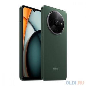 Redmi A3 forest green (23129RN51X), 17,20 см (6.78) 20:9 1600 x 720, 4x2.2ггц + 4x1.8ггц, 8 core, 4GB RAM, 128GB, 8 мп + QVGA/5mpix, 2 sim, 2G,