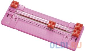 Резак дисковый Kw-Trio 13045pink A4/6лист. 230мм/ручн. прижим