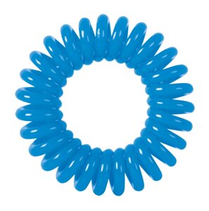 Резинки для волос "Пружинка" цвет синий DEWAL BEAUTY
