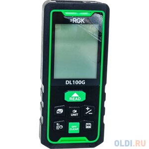 RGK Лазерный дальномер с угломером DL100G 778190