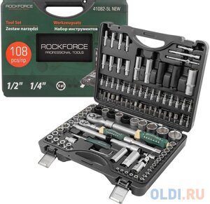 Rockforce Набор инструмента 108пр. 1/4,1/2 6гр. RF-41082-5L NEW RF-41082-5LNEW (53000)