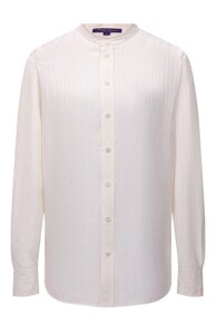 Рубашка из вискозы и шелка Ralph Lauren