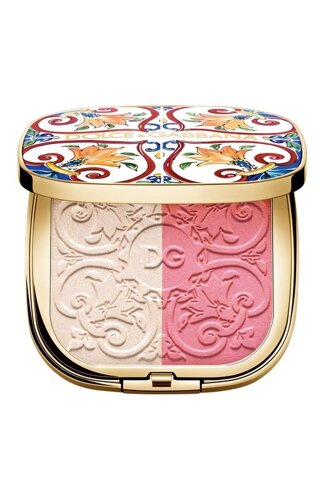 Румяна-хайлайтер для лица Solar Glow, оттенок Sweet Pink 1 (10g) Dolce & Gabbana