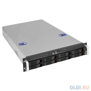 Серверный корпус ExeGate Pro 2U660-HS08 RM 19, высота 2U, глубина 660, БП 2U-920ADS, 8xHotSwap, USB