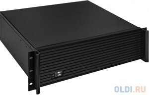 Серверный корпус ExeGate Pro 3U390-11 RM 19, высота 3U, глубина 390, без БП, USB