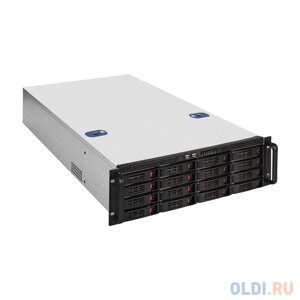 Серверный корпус ExeGate Pro 3U660-HS16 RM 19, высота 3U, глубина 660, БП 2U-800ADS,16xHotSwap, USB