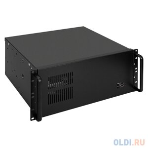 Серверный корпус ExeGate Pro 4U300-08 RM 19, высота 4U, глубина 300, БП 1200PPH-SE 80 PLUS Bronze, USB