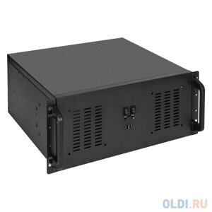 Серверный корпус ExeGate Pro 4U350-02 RM 19, высота 4U, глубина 350, БП 1200PPH-SE 80 PLUS Bronze, 2*USB