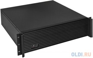Серверный корпус ExeGate Pro 4U390-05 RM 19, высота 4U, глубина 390, БП 1200RADS, USB
