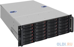 Серверный корпус ExeGate Pro 4U660-HS24 RM 19, высота 4U, глубина 660, БП 1000RADS, 24xHotSwap, USB