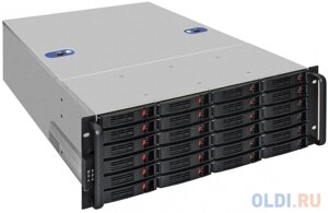 Серверный корпус ExeGate Pro 4U660-HS24 RM 19, высота 4U, глубина 660, БП 1100ADS, 24xHotSwap, USB