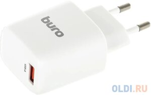 Сетевое зарядное устройство Бюрократ BUWG1 3А USB белый