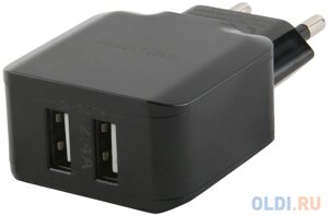 Сетевое зарядное устройство Red Line NC-2.4A 2.4А microUSB черный УТ000013634