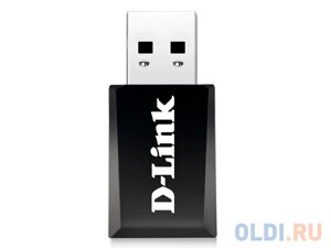 Сетевой адаптер WiFi D-Link DWA-182/RU/E1A USB 3.0 (ант. внутр.) 1ант.