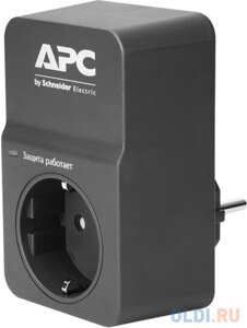 Сетевой фильтр APC PM1WB-RS 1 розетка черный