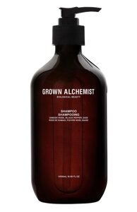 Шампунь для волос «Дамасская роза, черный перец и шалфей»500ml) Grown Alchemist