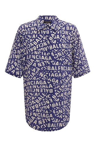 Шелковая рубашка Balenciaga